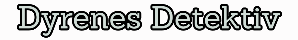 Dyrenes Detektiv